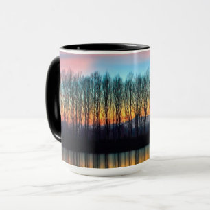 Die Bank der Po Piemont Italien Tasse