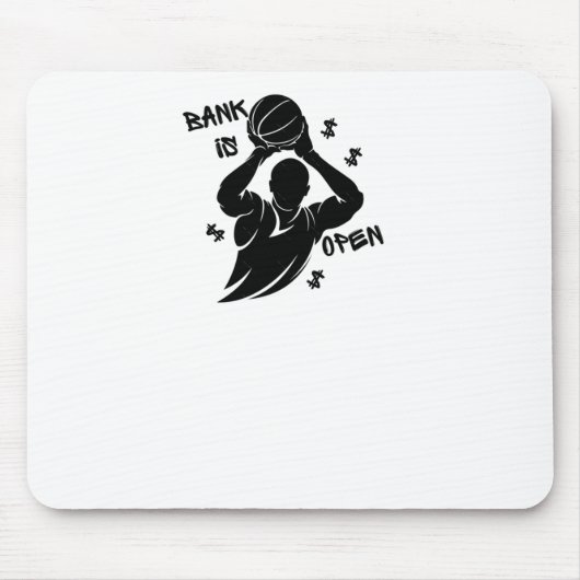 Die Bank ist geöffnet Mousepad (Vorne)