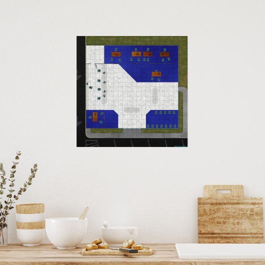 Die Bank Poster (Küche)