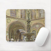 Die Bank und das Börse-Gebäude Mousepad (Mit Mouse)