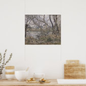 Die Banken der Oise Poster (Küche)