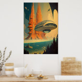 Die Banken der Omega Poster (Küche)