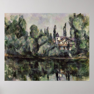 Die Banken des Marnes, 1888 Poster