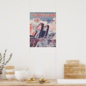 Die Banken mit den Tanks Poster (Küche)