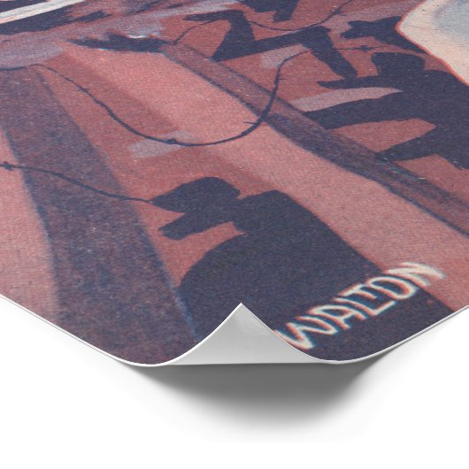 Die Banken mit den Tanks Poster (Ecke)