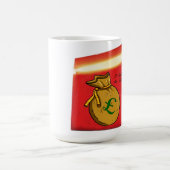 Die Banker-Tasse gespeist Kaffeetasse (Mittel)