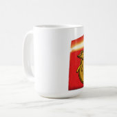 Die Banker-Tasse gespeist Kaffeetasse (Vorderseite Links)