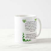 Die Banshee folgt meiner Familie! Irish Folklore-T Kaffeetasse (VorderseiteRechts)