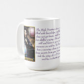 Die Banx Tarot-hohe Priesterin Kaffeetasse (Vorderseite Links)