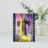 Die Banx-Tarot-Magician-Postkarte Postkarte (Stehend Vorderseite)