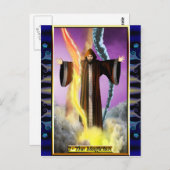 Die Banx-Tarot-Magician-Postkarte Postkarte (Vorne/Hinten)