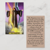Die Banx Tarot-Magier-Geschäfts-Karten Visitenkarte (Vorne/Hinten)