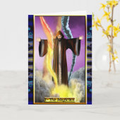 Die Banx Tarot-Magier-Gruß-Karte Karte (Gelbe Blume)