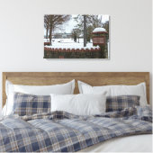 Die Baptist-Zuhause-Leinwand Leinwanddruck (Insitu (Schlafzimmer))