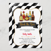 Die Bar-Dusche-Party Einladung (Vorne/Hinten)