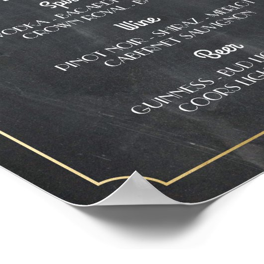 Die Bar Masquerade Poster-Begleihung Poster (Ecke)