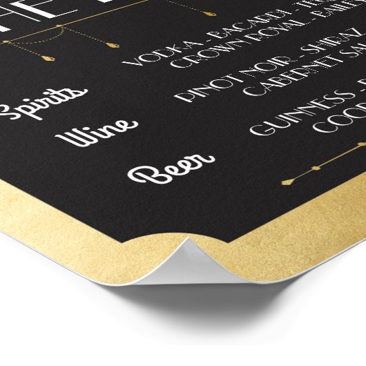 Die Bar Masquerade Poster-Begleihung Poster (Ecke)