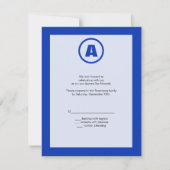 Die Bar Mitzvah Hero UAWG Replik Card RSVP Karte (Vorderseite)