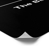 Die Bar über die Milchstraße - Kunstgalaxie Poster (Ecke)