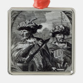 Die Barbarossa Brüder Silbernes Ornament (Vorne)