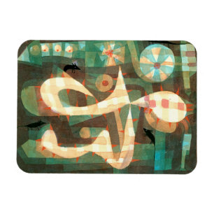 Die Barbedose mit den Mäusen, Paul Klee Magnet