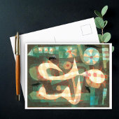 Die Barbedose mit den Mäusen, Paul Klee Postkarte