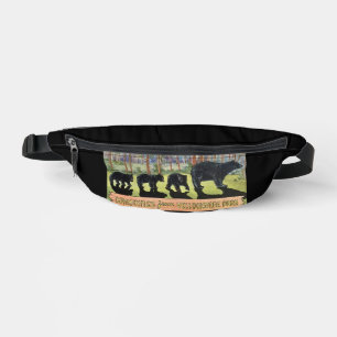 Die Bären des Yellowstone Parks Bauchtasche
