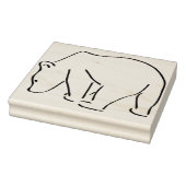 Die Bärenbären-Briefmarke Gummistempel (Stempel)