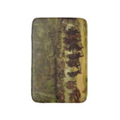 Die Bärenmalerei - William Holbrook Bart Badematte (Vorderseite Vertikal)