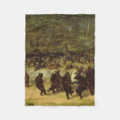 Die Bärenmalerei - William Holbrook Bart Fleecedecke (Vorderseite)