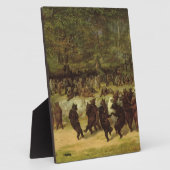 Die Bärenmalerei - William Holbrook Bart Fotoplatte (Seite)