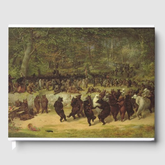 Die Bärenmalerei - William Holbrook Bart Gästebuch (Vorderseite)