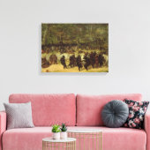 Die Bärenmalerei - William Holbrook Bart Leinwanddruck (Insitu (Wohnzimmer))