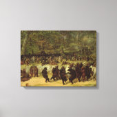 Die Bärenmalerei - William Holbrook Bart Leinwanddruck (Vorderseite)