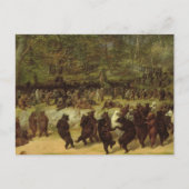 Die Bärenmalerei - William Holbrook Bart Postkarte (Vorderseite)