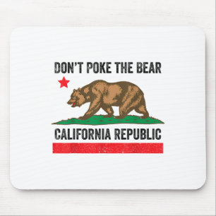 Die Bärenrepublik Kalifornien nicht verdrängen Mousepad