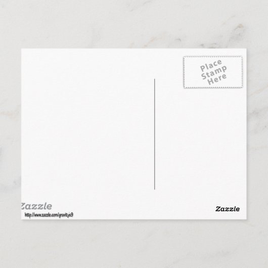 Die Bärenumarmung der Erde mit Text Postkarte (Rückseite)