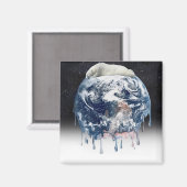 Die Bärenumarmung Magnet (Vorderseite/Rückseite)