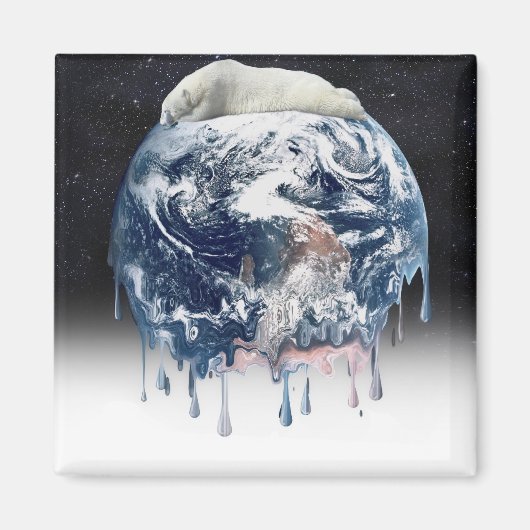 Die Bärenumarmung Magnet (Vorne)