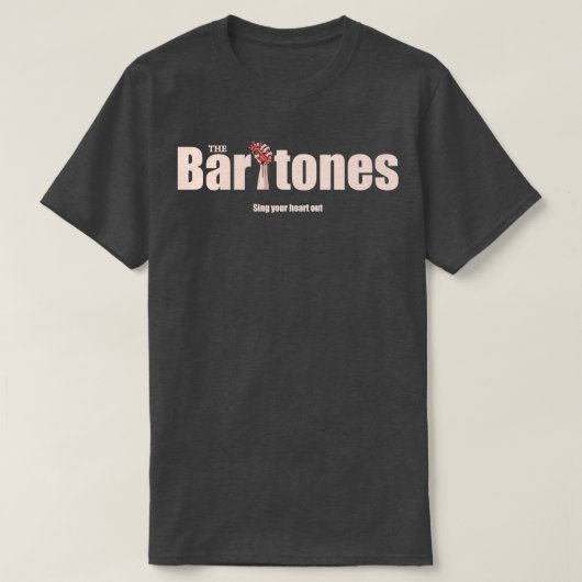 Die Baritones T-Shirt (Design vorne)