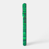 Die Barkerie_Neon Green iPhone 16 Hülle (Linke Seite)