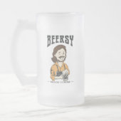 Die Barman Mattiert Bier-Tasse Mattglas Bierglas (Links)