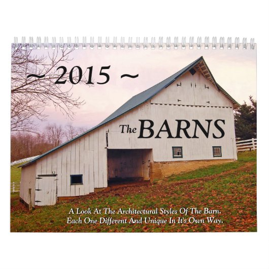 Die Barnes 2015 Kalender (Titelbild)