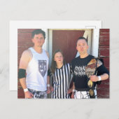 Die Barnyard-Schüssel - Todtätige Ed vs. Gemeine M Postkarte (Vorne/Hinten)