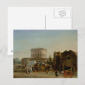 Die Barriere bei La Villette Postkarte (Vorne/Hinten)