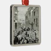 Die Barrikade Ornament Aus Metall (Rechts)