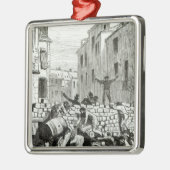 Die Barrikade Ornament Aus Metall (Links)