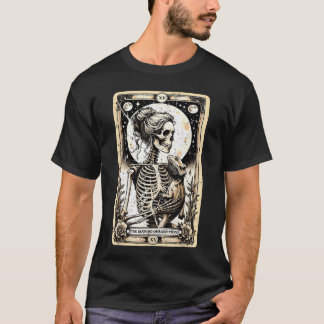 Die Bartagamen-Mama Skeletonarot-Kartenkunst Bart T-Shirt