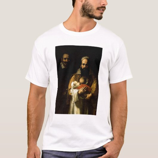 Die bärtige stillende Frau, 1631 T-Shirt (Vorderseite)