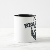 - Die bärtiger Mann-Vintage Hipster-Tasse - Tasse (Zentrum)